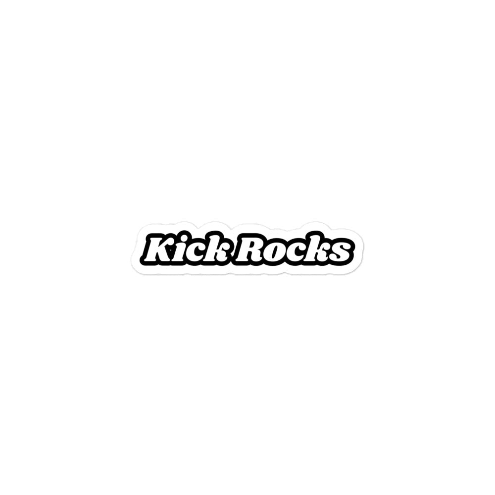 Kick Rocks Stickers